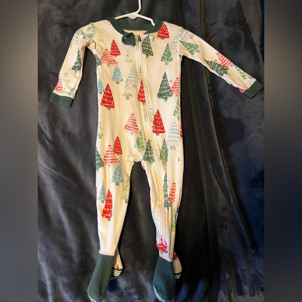 12 month Christmas pajamas